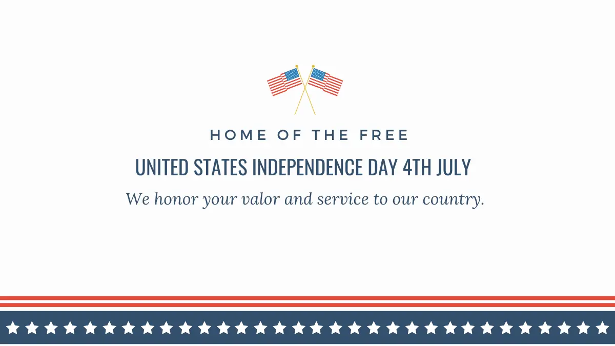 United States Independence Day 4th July